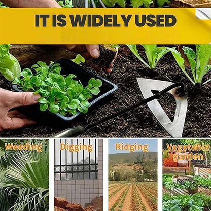 Garden Manual Weeder Rake, 1+1 Free Weed Pulling Tool