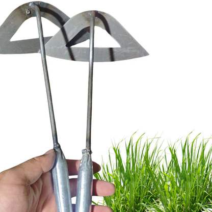 Garden Manual Weeder Rake, 1+1 Free Weed Pulling Tool